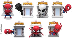 Spiderman Tower Series W/Window Box 6Ass-Action Figures-MAXX-