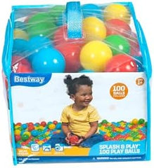 Bestway Playball Splash&Play 5.8Cm 100Pc - POOL ACCESSORIES - Bestway - Shop in Bahrain