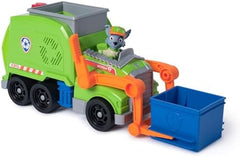 Paw Patrol Dlx Vhcl Recyclingtruck Rocky-ACTION FIGURES & PLAYSETS-Paw Patrol-