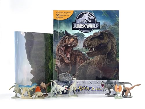 Universal Jurassic World My Busy Books-Shubaik Lubaik-9782764354711
