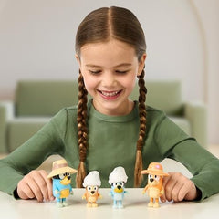 BLUEY S11 HOLIDAY FIG 4PK- FAMILY TRIP