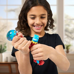 Heroes Of Goo Jit Zu S12 Smash Strikers Versus Pk Tyro Vs Rock Jaw-Action Figures-Go Jit Zu-