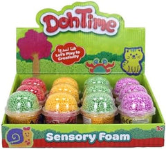 Dohtime Sensory Foam 3Colors Pdq12 (Assorted - Includes 1)-Slime & Dough-TOYPRO-