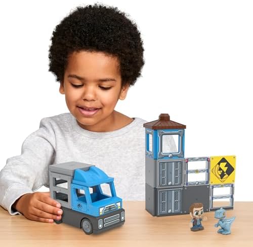 Ttown Jwd Dino Rescue Tset-ACTION FIGURES & PLAYSETS-Tile Town-