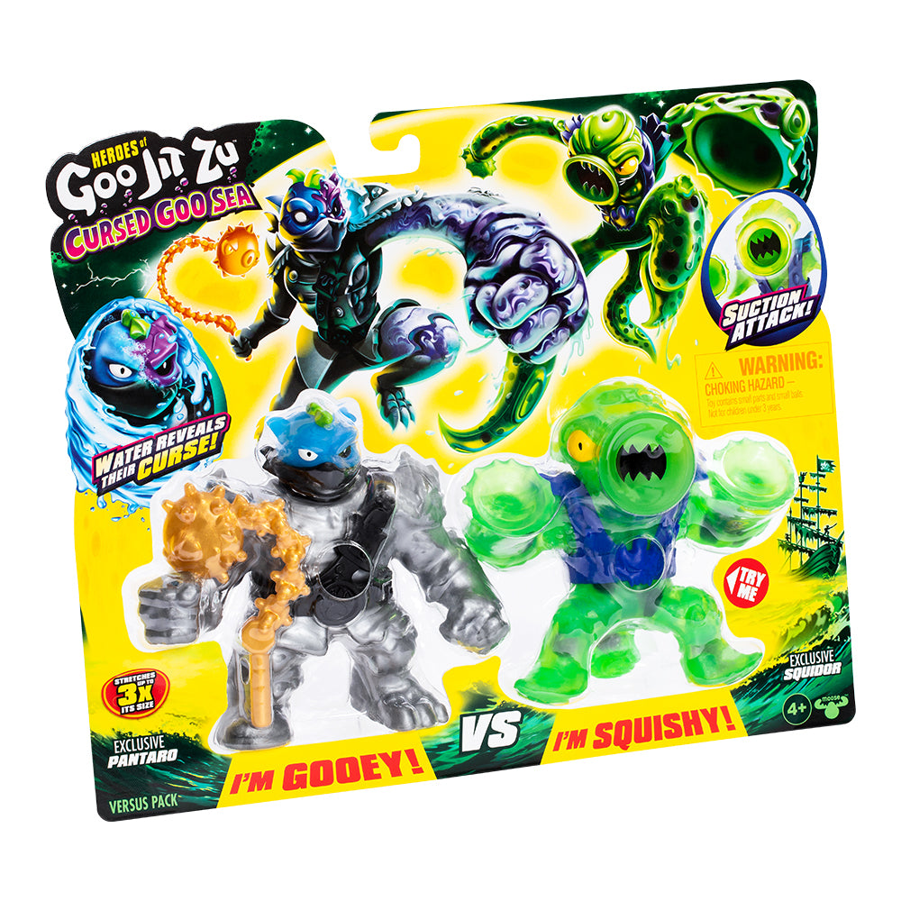Heros Of Goo Jit Zu Cursed Goo Sea S10 Versus Pk - Pantaro Vs Squidor-Goo Jit Zu-630996426715