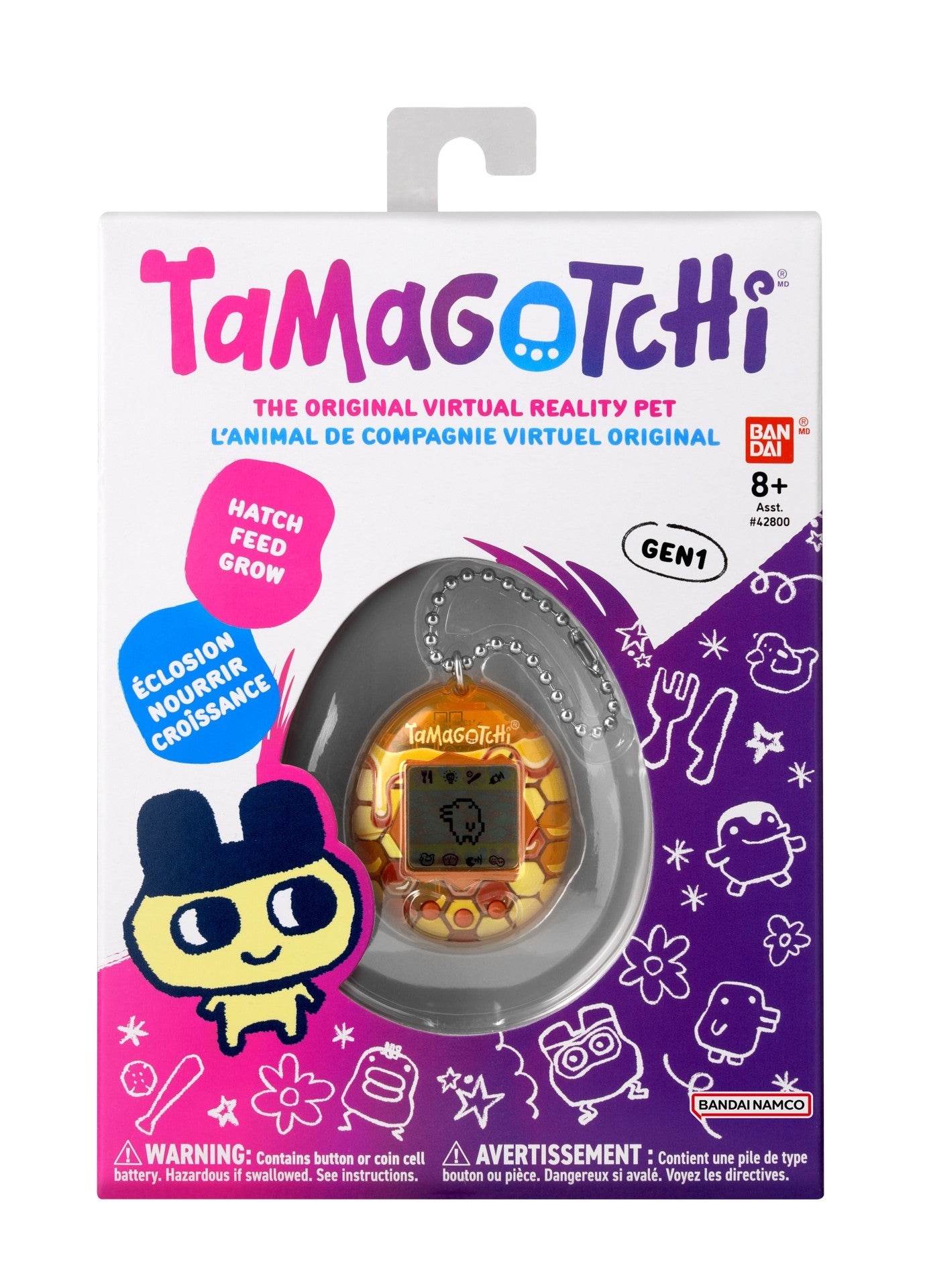 Tamagotchi Origi. Honey B/O-Dolls & Accessories-BANDAI-