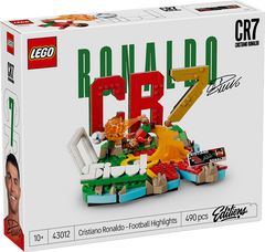Lego Editions Cristiano Ronaldo 2026 with 490pcs 43012