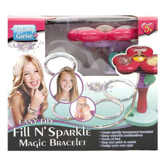 Totally Girly Easy Diy Fill N' Sparkle Magic Bracelet-Totally Girlie-4895162810187