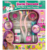 Sparkle Decorating Hair Set W/ Nail Playing-Makup-Tokidas-