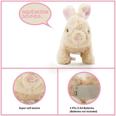 Pugs At Play Jumping Cookie 6.5 B/O-Plush Toys-STRIDE-