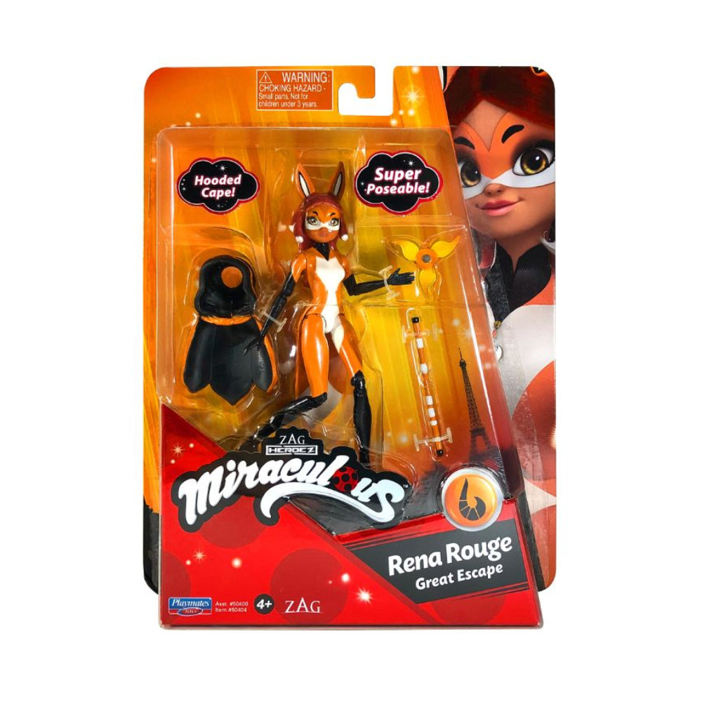 Miraculous Moments Small Doll - Rena Rouge Great Escape-Action Figures-Miraculous-43377504047