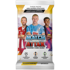 TOPPS MATCH ATTAX CHAMPIONS LEAGUE CARDS Booster Pack