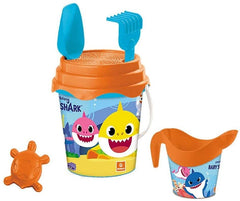 Mondo Dlx Bucket Set 17Cm Baby Shark-ACCESSORIES & TUBS-MONDO-