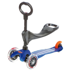 Mini Micro 3In1 Classic Blue-Ride-On & Scooters-Micro-7640108564382