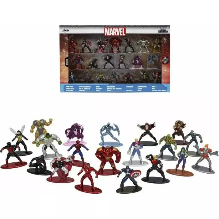 Marvel 20-Pack Nanofigs, Wave 6-ACTION FIGURES & PLAYSETS-Jada-4006333075896