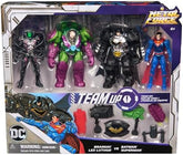 Dc Metal Force Fig 4" Team Up Battlepack by SM DC Metal Force for kids - toys