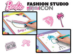 BARBIE SKETCHBOOK SYLE ICON FASHION STUDIO IN DISPLAY