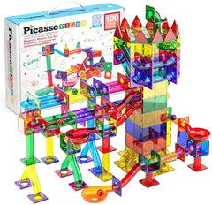 Picasso Magnetic Marble Run 100Pcs-Games & Puzzles-PICASO-