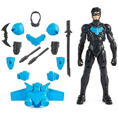 Dc Batman Fig 12" Nightwing Adventures-ACTION FIGURES & PLAYSETS-DC Batman-778988508541