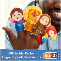 Ms. Rachel Zoo Song Finger Puppet Set-Baby, Toddler & Preschool-Ms.Rachel-