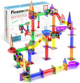 Picasso Magnetic Marble Run 50Pcs-Games & Puzzles-PICASO-