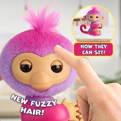 Fingerlings 2.0 Monkey - Purple Charli-GIFTS & NOVELTIES-Wow Wee-