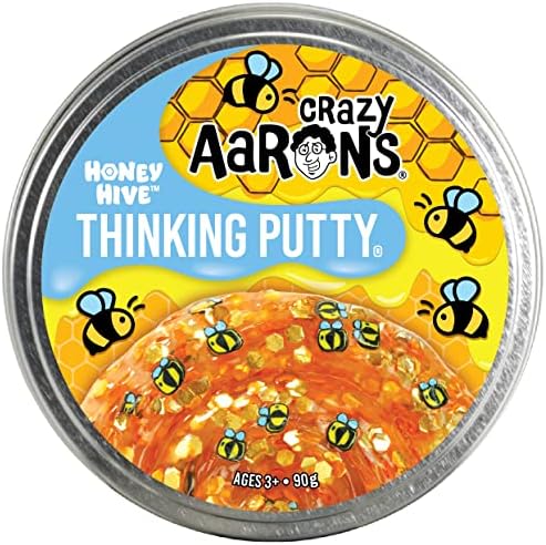 Crazy Aaron's Trendsetters Honey Hive - Safe, 2 3/4 oz, Multi-colored-Slime & Dough-Crazy Aaron-810066954793