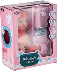 P.Joy Baby Cayla Rattle Set 25Cm B/O-Dolls & Accessories-P.JOY-