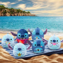 SQK - Little Plush (8" Disney Stitch Holding Scrump)