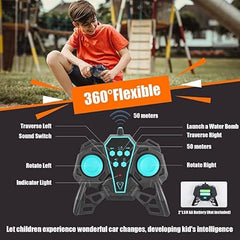 1:12 R/C Pvc Stunt Car With Spray Function-Cars & Vehicles-RC-8075489818462