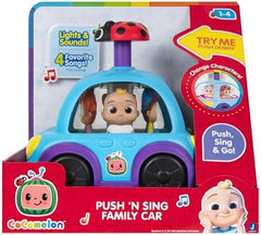 Cocomelon Vehicle Push N Sing B/O-Baby, Toddler & Preschool-JASWAR-