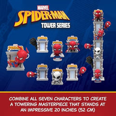 Spiderman Tower Series W/Window Box 6Ass-Action Figures-MAXX-