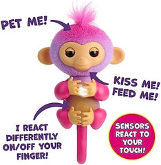 Fingerlings 2.0 Monkey - Purple Charli-GIFTS & NOVELTIES-Wow Wee-