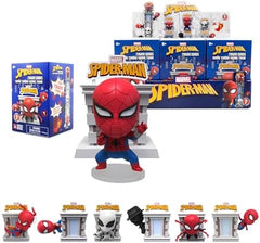 Spiderman Tower Series W/Window Box 6Ass-Action Figures-MAXX-