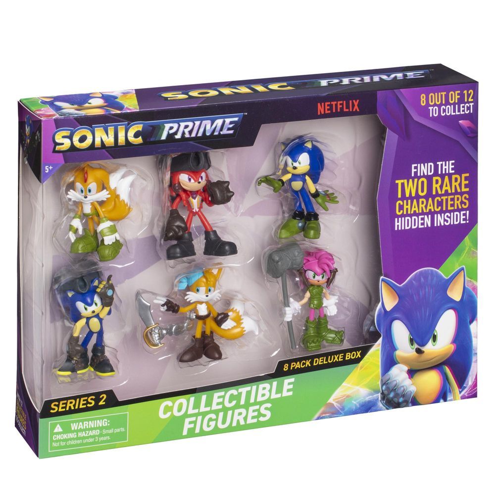 Sonic Figure Deluxe 8Pack W/Box 2.5-Action Figures-PMI-810128421584