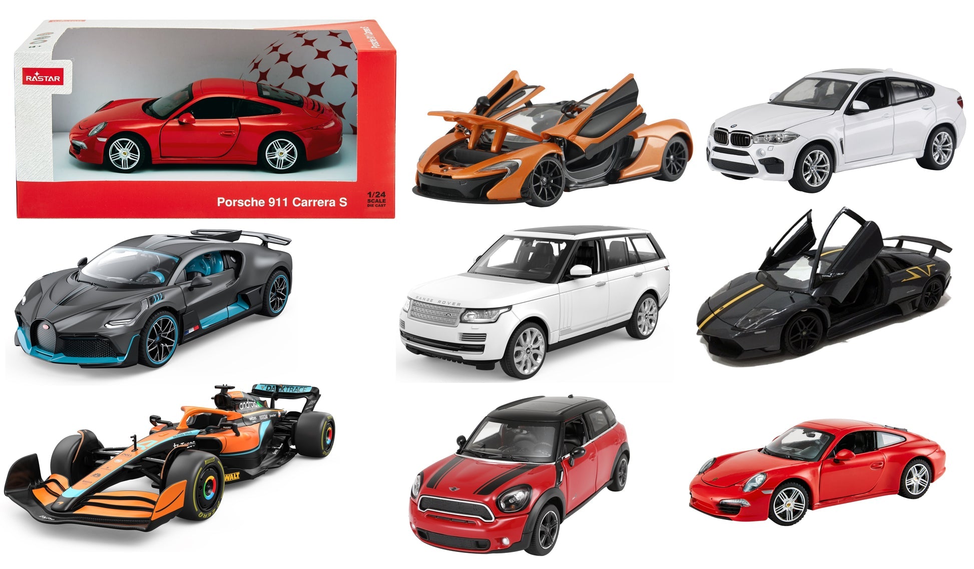 P.Joy Diecast License Rstr Dooropen 1/24-Cars & Vehicles-P.JOY-