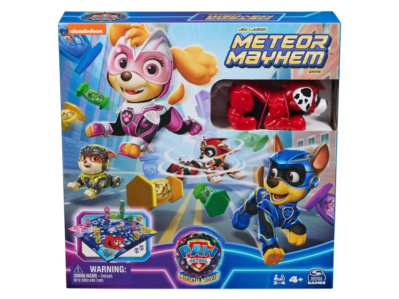Game Paw Patrol Movie2 Meteor Mayhem-BOARD GAMES-Spin Master Games-