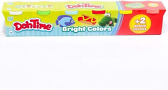 Dohtime Bright Colors 4+2 Pck 3Asst 3Oz-Slime & Dough-TOYPRO-62911099712900602076856320