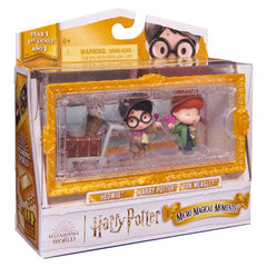 Ww Collectible M-Pack-Harry,Ron&H W/Cart-ACTION FIGURES & PLAYSETS-Wizarding World-778988404256