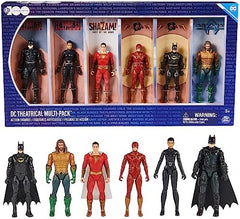 Dc Universe Fig 4" Wb 100Th Theatrical Multipack-Action Figures-DC Universe-