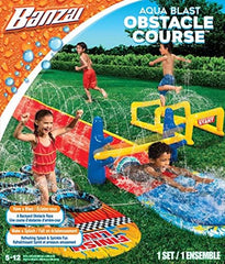 Aqua Blast Obstacle Course Slide - 16Ft(L)