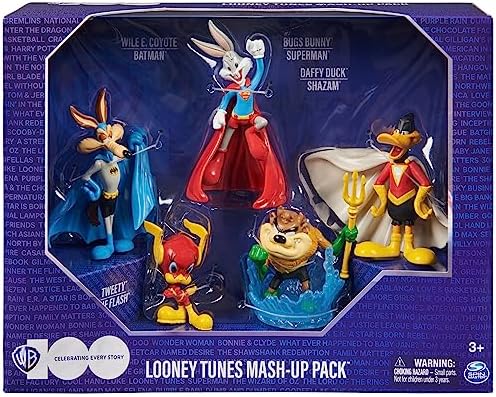 Wb 100Th Looney Tunes Mashup 5-Pack-Action Figures-Looney Tunes-