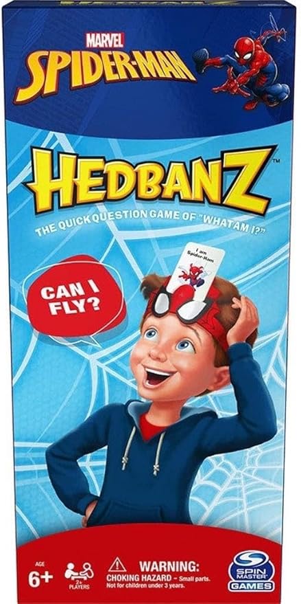 Game Hedbanz Spiderman Singles Cdu-Spin Master Games-778988339442