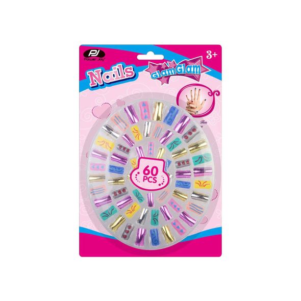 P.Joy Glamglam Nails 60Pc Blister-Makup-P.JOY-6291061124628