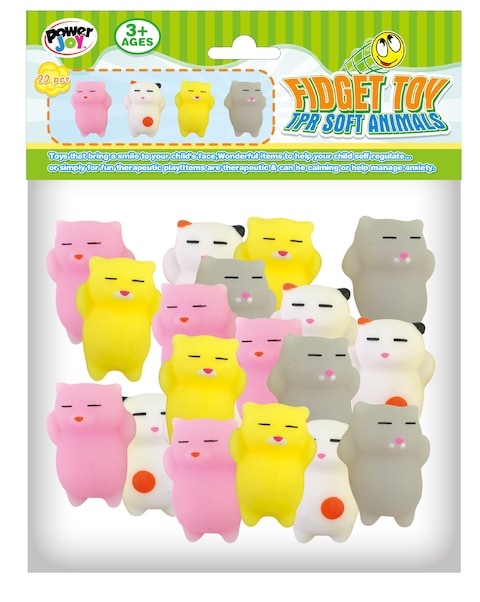 P.Joy Fidget Squishy Animals 20Pc Megapa-P.JOY-6291061141892