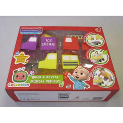 Cocomelon Build & Reveal Musical Vehicles-Baby, Toddler & Preschool-CoComelon-5055394020290