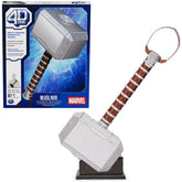 Puzzle 4D Marvel Thor Hammer Mjolnir-Cardinal Games-681147013506