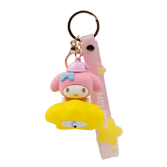 Hello Kitty K.Chain Light Up Pdq12 (Assorted - Includes 1)-Dolls & Accessories-MAXX-