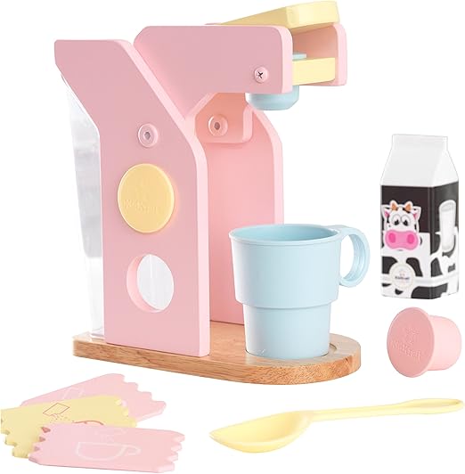 Kidkraft Coffee Set - Pastel-Dolls & Accessories-Kidkraft-
