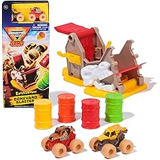 Monster Jam Mini Boneyard Blaster-Cars & Vehicles-Monster Jam-681147012516